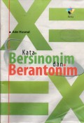 KATA BERSINONIM DAN BERANTONIM